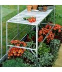 1 Tier Aluminium Staging Silver 4'