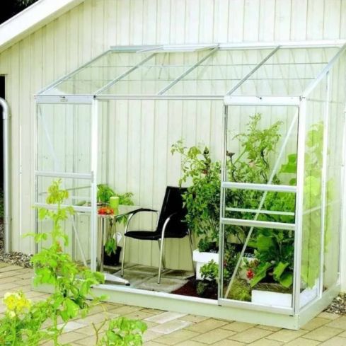 Vitavia IDA Wall Garden 4ft x 8ft Alum Horticultural Glass