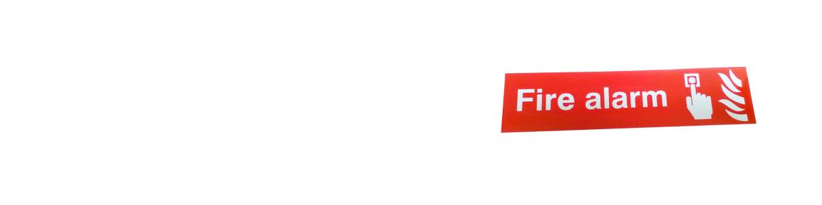 Fire Alarm Sign