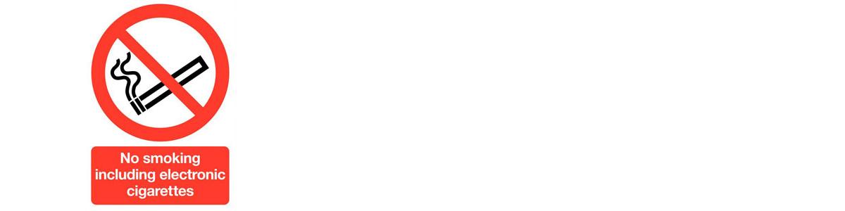 No Smoking E-Cigarettes Sign